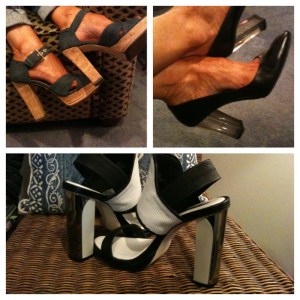 Frame 2 for block heels