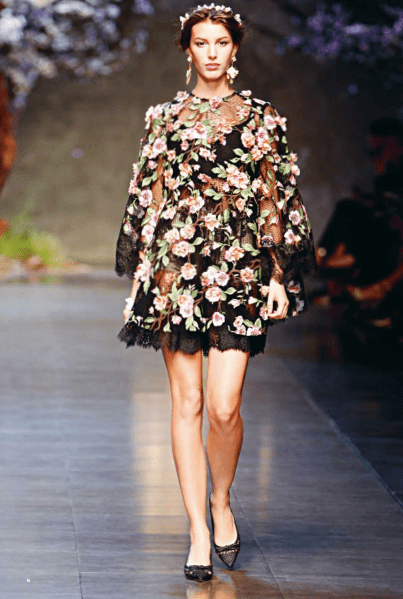 Dolce and Gabbana floral dress